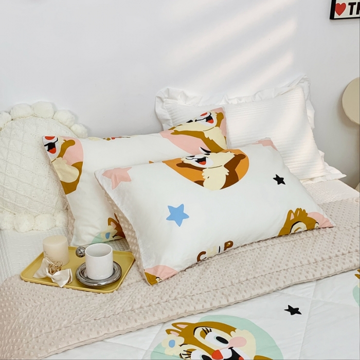 91家纺网 家纺一手货源 找家纺 星期八 2022新款迪士尼豆豆被 奇奇蒂蒂