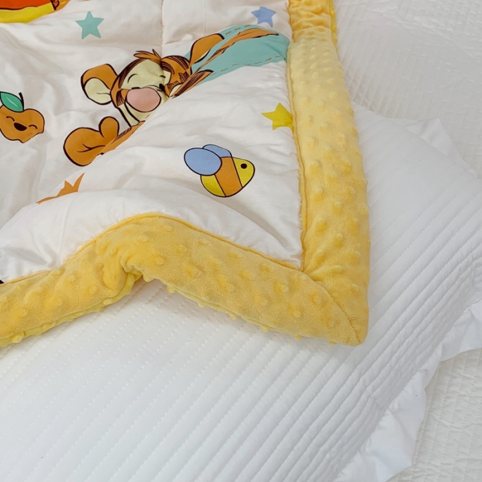 91家纺网 家纺一手货源 找家纺 星期八 2022新款迪士尼豆豆被 跳跳虎