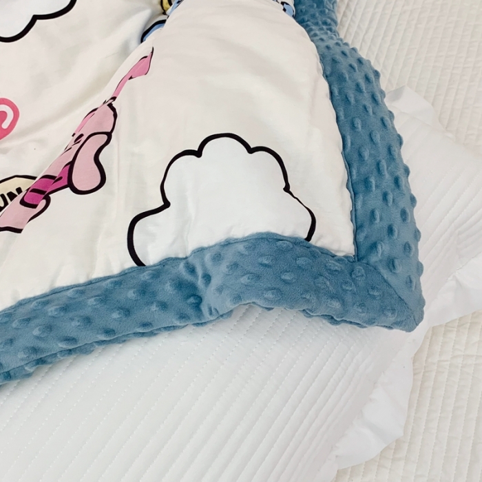 91家纺网 家纺一手货源 找家纺 星期八 2022新款迪士尼豆豆被 维尼家族