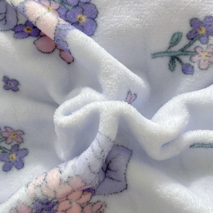 91家纺网 家纺一手货源 找家纺 呗旺鹿2022ykk拉链荷叶边印花牛奶绒四件套法莱绒梦想绽放