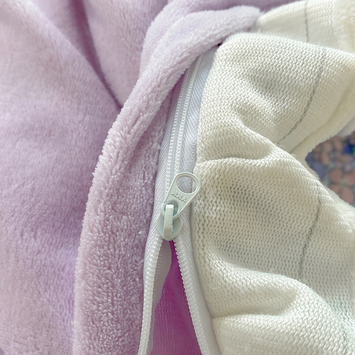 91家纺网 家纺一手货源 找家纺 呗旺鹿2022ykk拉链荷叶边印花牛奶绒四件套法莱绒梦想绽放