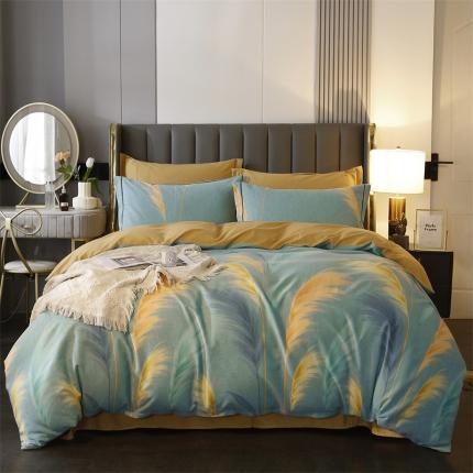 91家纺网 家纺一手货源 找家纺 （总）棉生活 2022年铂金全棉磨毛系列单品被套