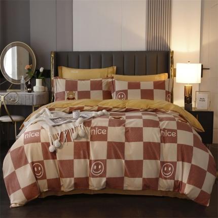 91家纺网 家纺一手货源 找家纺 （总）棉生活 2022年铂金全棉磨毛系列单品被套