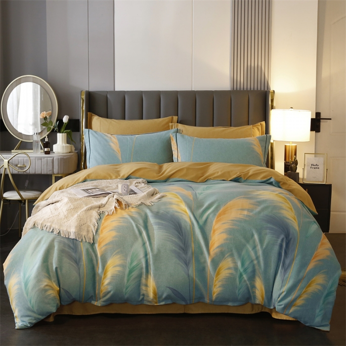 91家纺网 家纺一手货源 找家纺 （总）棉生活 2022年铂金全棉磨毛系列单品被套