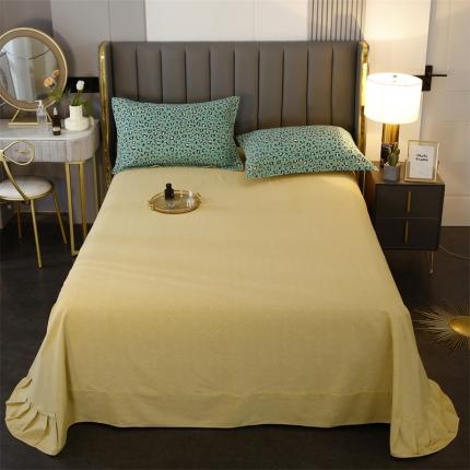 91家纺网 家纺一手货源 找家纺 （总）棉生活 2022年铂金全棉磨毛系列单品床单