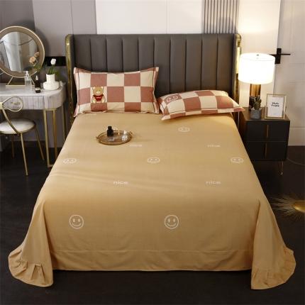 91家纺网 家纺一手货源 找家纺 （总）棉生活 2022年铂金全棉磨毛系列单品床单