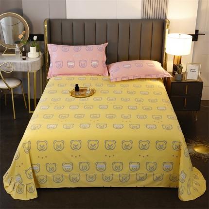 91家纺网 家纺一手货源 找家纺 （总）棉生活 2022年铂金全棉磨毛系列单品床单