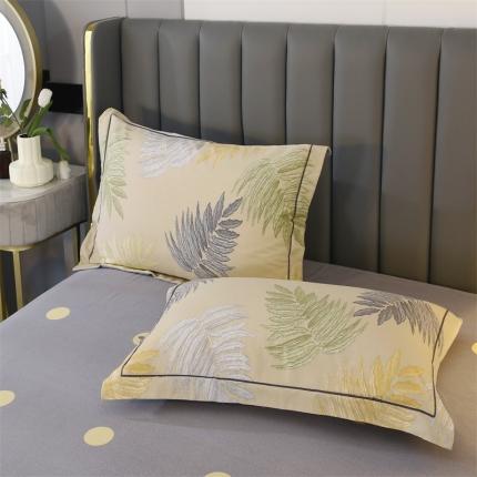 91家纺网 家纺一手货源 找家纺 （总）棉生活 2022年铂金全棉磨毛系列单品枕套一对