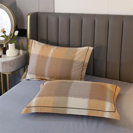 91家纺网 家纺一手货源 找家纺 （总）棉生活 2022年铂金全棉磨毛系列单品枕套一对