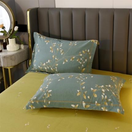 91家纺网 家纺一手货源 找家纺 （总）棉生活 2022年铂金全棉磨毛系列单品枕套一对