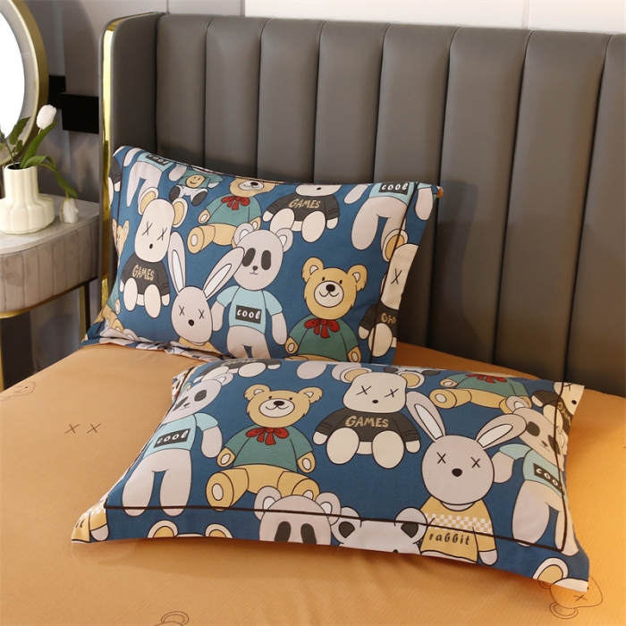 91家纺网 家纺一手货源 找家纺 （总）棉生活 2022年铂金全棉磨毛系列单品枕套一对