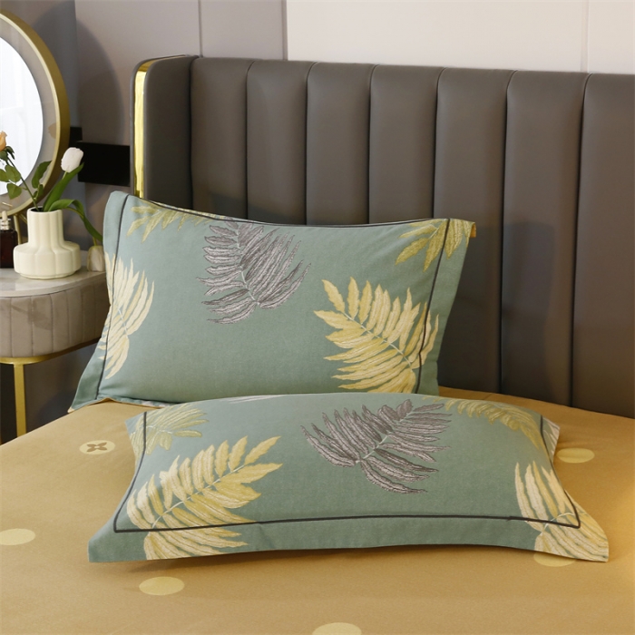 91家纺网 家纺一手货源 找家纺 （总）棉生活 2022年铂金全棉磨毛系列单品枕套一对