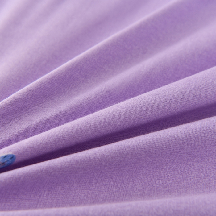 91家纺网 家纺一手货源 找家纺 润淳 2025全棉磨毛套件单品系列 加厚磨毛单床单春江花月紫