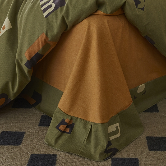 91家纺网 家纺一手货源 找家纺 希文 2022秋冬新品全棉生态磨毛四件套 卡罗