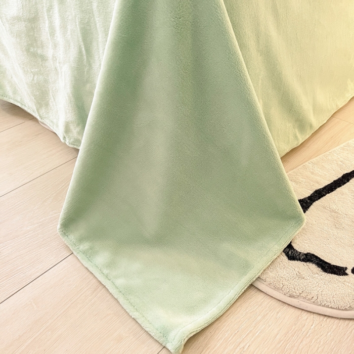 91家纺网 家纺一手货源 找家纺 金爱家 2023新款牛奶绒小清新四件套 浪漫花季