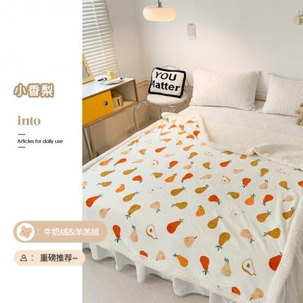 91家纺网 家纺一手货源 找家纺 （总）澳萝拉 2022新款牛奶绒羊羔绒毛毯