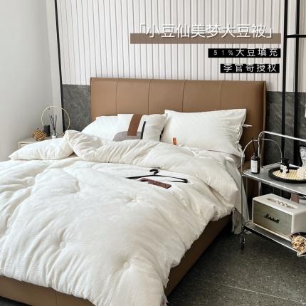 91家纺网 家纺一手货源 找家纺 （总）芯氧 2022新款A类母婴级别华夫格小豆仙冬被被子被芯