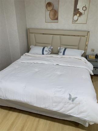 91家纺网 家纺一手货源 找家纺 （总）易展家居2023白色蝴蝶买家秀