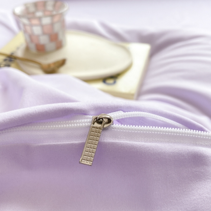 91家纺网 家纺一手货源 找家纺 易禾 2022新款水洗亲肤棉毛巾绣草莓兔四件套草莓兔-紫