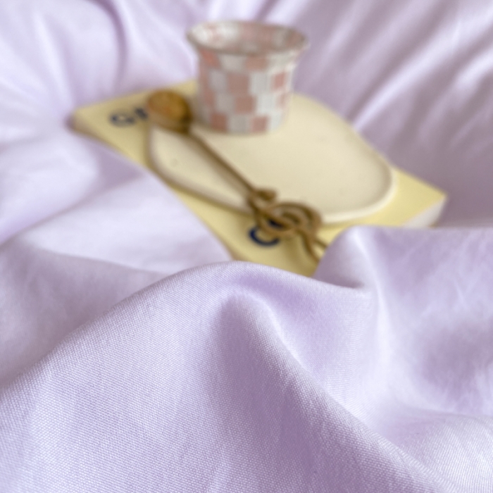 91家纺网 家纺一手货源 找家纺 易禾 2022新款水洗亲肤棉毛巾绣草莓兔四件套草莓兔-紫