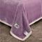 91家纺网 家纺一手货源 找家纺 沐灵 2023新款牛奶绒盖毯神秘紫