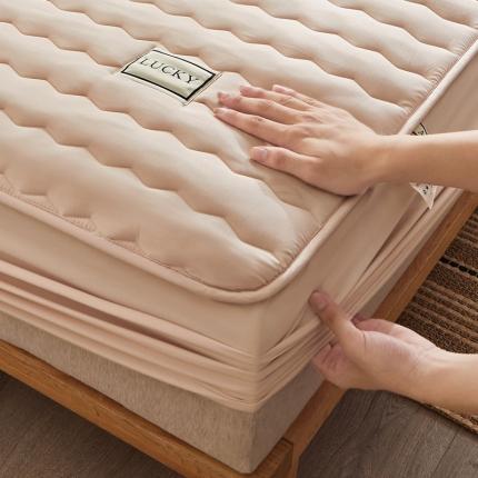 91家纺网 家纺一手货源 找家纺 总芬晴2023款A类母婴级抗菌防螨水洗棉夹棉床笠