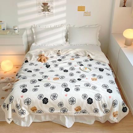 91家纺网 家纺一手货源 找家纺 （总）木堇家居2022秋冬牛奶绒羊羔绒毛毯