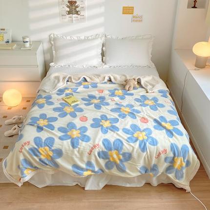 91家纺网 家纺一手货源 找家纺 （总）木堇家居2022秋冬牛奶绒羊羔绒毛毯