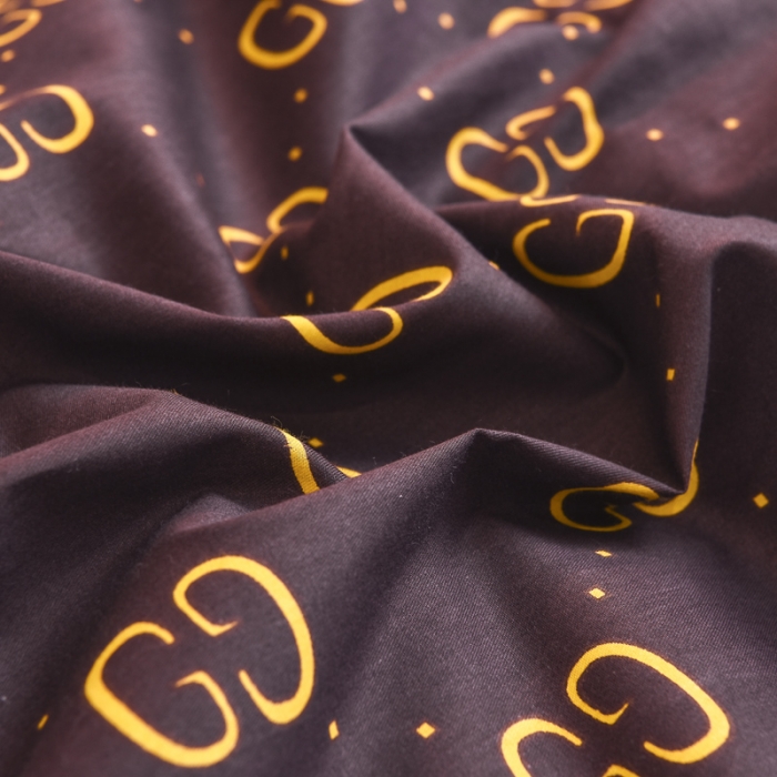 91家纺网 家纺一手货源 找家纺 琪琪阁家纺 2022新款全棉加牛奶绒系列四件套 酷奇-咖