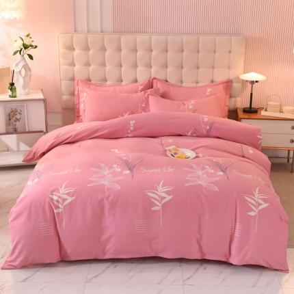 91家纺网 家纺一手货源 找家纺 总 巧玲珑 2025新款铂金生态棉四件套