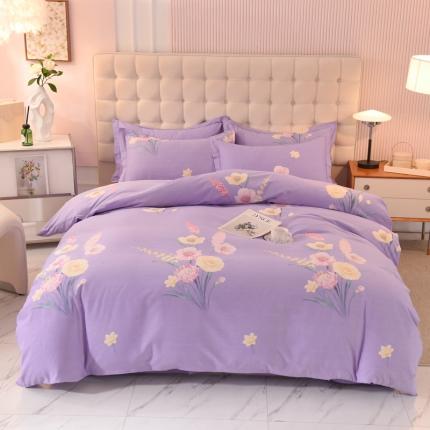 91家纺网 家纺一手货源 找家纺 总 巧玲珑 2025新款铂金生态棉四件套