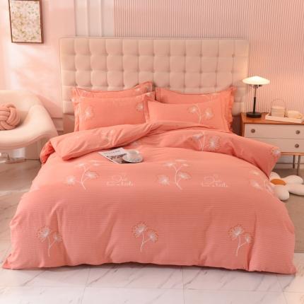 91家纺网 家纺一手货源 找家纺 总 巧玲珑 2025新款铂金生态棉四件套