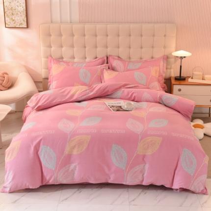 91家纺网 家纺一手货源 找家纺 总 巧玲珑 2025新款铂金生态棉四件套