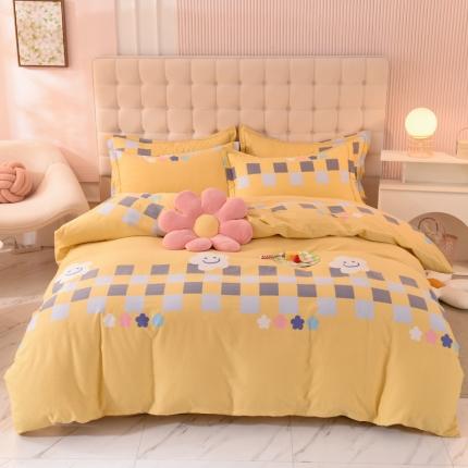 91家纺网 家纺一手货源 找家纺 总 巧玲珑 2025新款铂金生态棉四件套