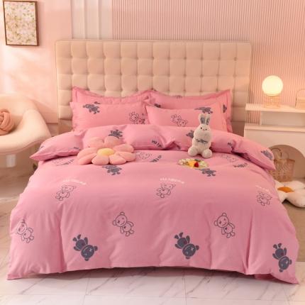 91家纺网 家纺一手货源 找家纺 总 巧玲珑 2025新款铂金生态棉四件套