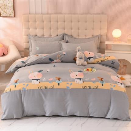 91家纺网 家纺一手货源 找家纺 总 巧玲珑 2025新款铂金生态棉四件套