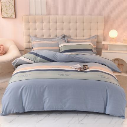 91家纺网 家纺一手货源 找家纺 总 巧玲珑 2025新款铂金生态棉四件套