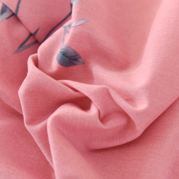 91家纺网 家纺一手货源 找家纺 巧玲珑 2025新款铂金生态棉四件套 芸梦芊叶