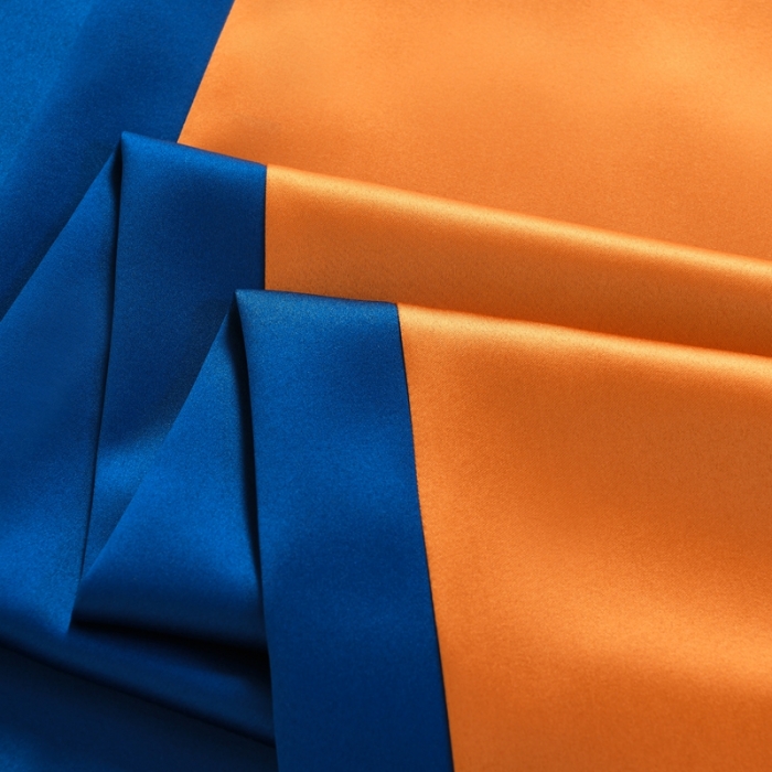 91家纺网 家纺一手货源 找家纺 莉人坊美容床罩批发 2023绸缎角花美容床罩四件套 角花宝蓝