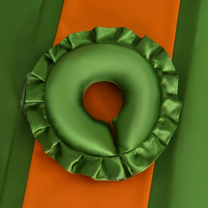 91家纺网 家纺一手货源 找家纺 莉人坊美容床罩批发 2023绸缎角花美容床罩四件套 角花绿野