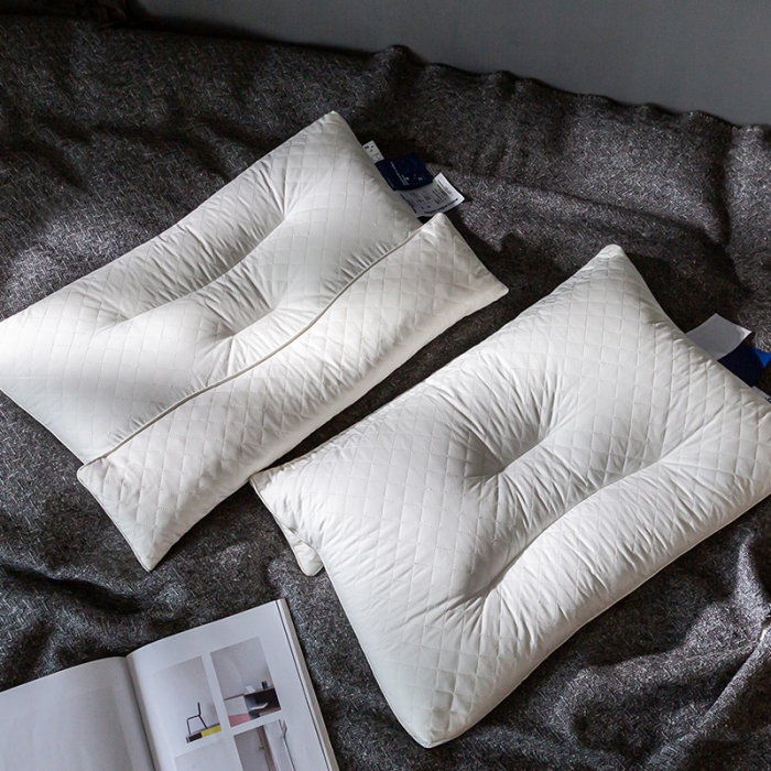 91家纺网 家纺一手货源 找家纺 (总)多点家居 2022新款乳胶羽丝缇诺枕枕头枕芯