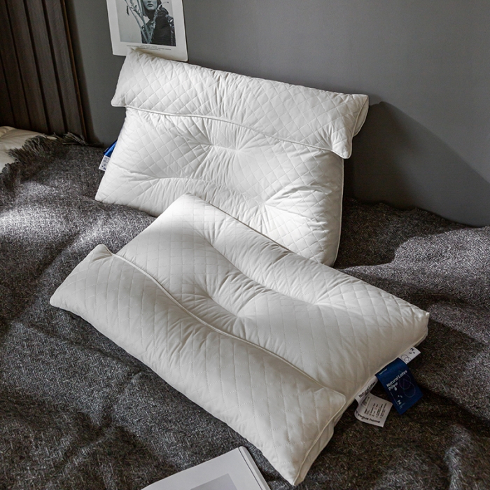 91家纺网 家纺一手货源 找家纺 (总)多点家居 2022新款乳胶羽丝缇诺枕枕头枕芯