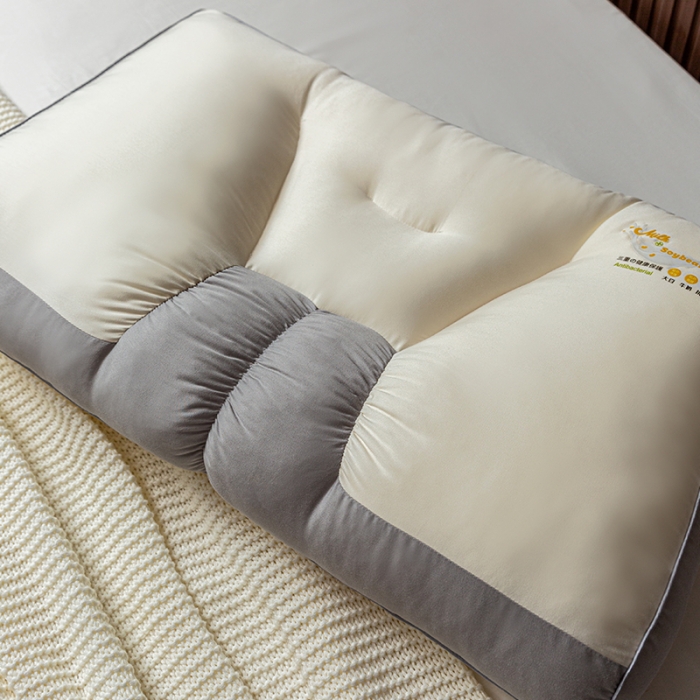 91家纺网 家纺一手货源 找家纺 多点家居  2022新款牛豆豆枕 灰