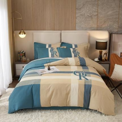 91家纺网 家纺一手货源 找家纺 （总）金纱玉纺2022新款全棉生态大版磨毛四件套