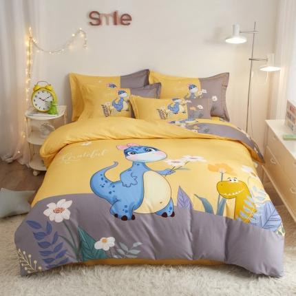 91家纺网 家纺一手货源 找家纺 （总）金纱玉纺2022新款全棉生态大版磨毛四件套