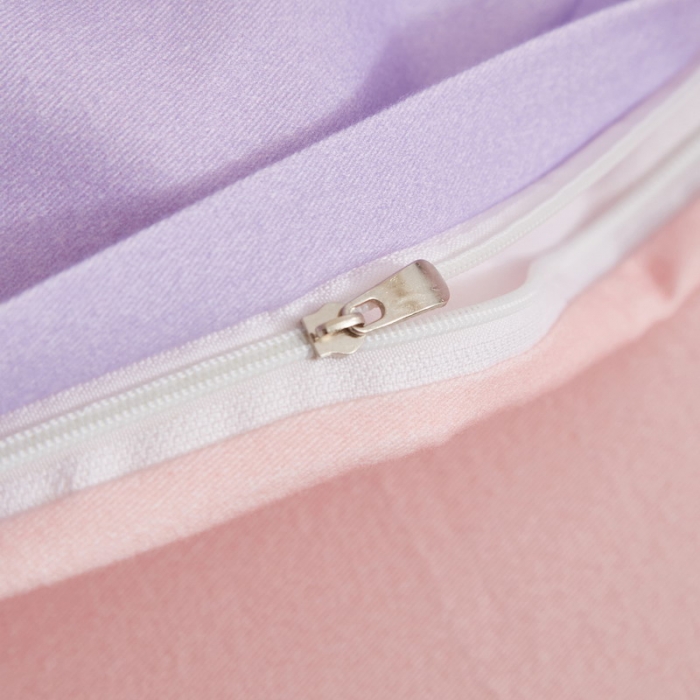 91家纺网 家纺一手货源 找家纺 金纱玉纺2022新款全棉生态大版磨毛四件套邻家兔-紫