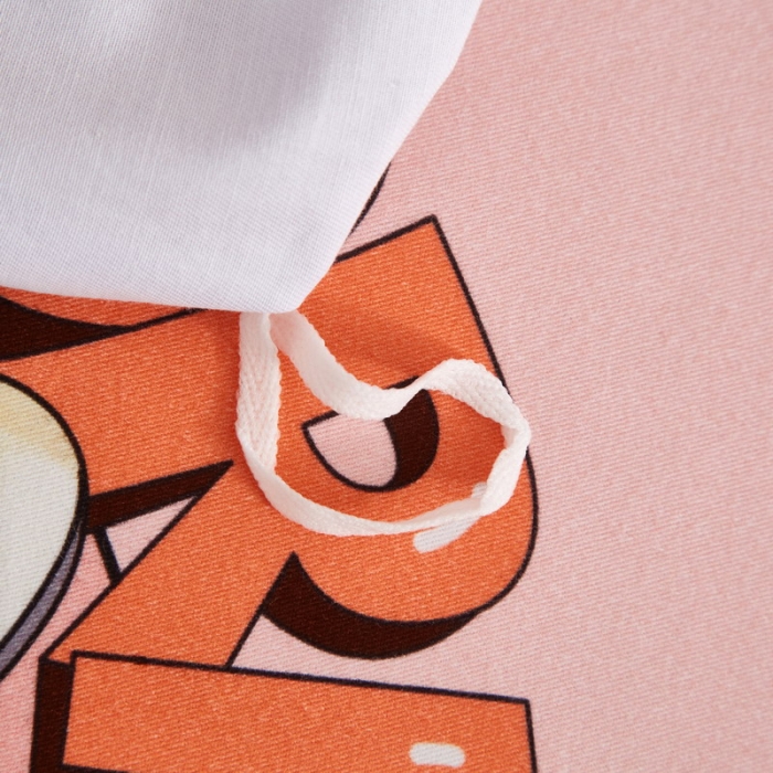 91家纺网 家纺一手货源 找家纺 金纱玉纺2022新款全棉生态大版磨毛四件套邻家兔-紫