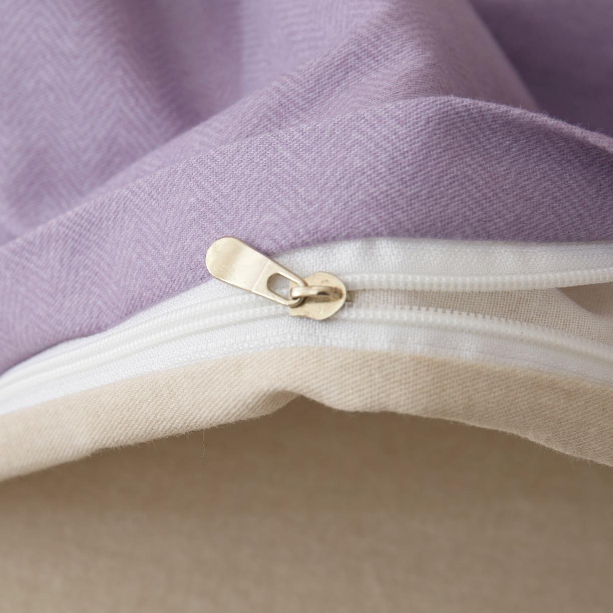 91家纺网 家纺一手货源 找家纺 金纱玉纺2022新款全棉生态大版磨毛四件套幸叶-紫