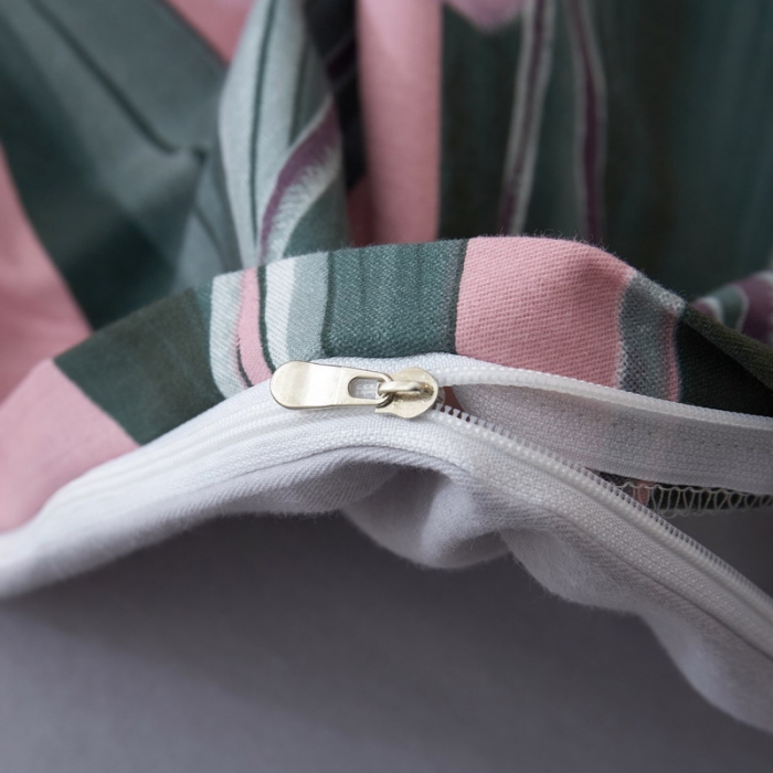 91家纺网 家纺一手货源 找家纺 金纱玉纺2022新款全棉生态大版磨毛四件套嫣然-豆沙