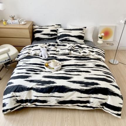 91家纺网 家纺一手货源 找家纺 （总）梦家居 2022新款小清新系列全棉单被套